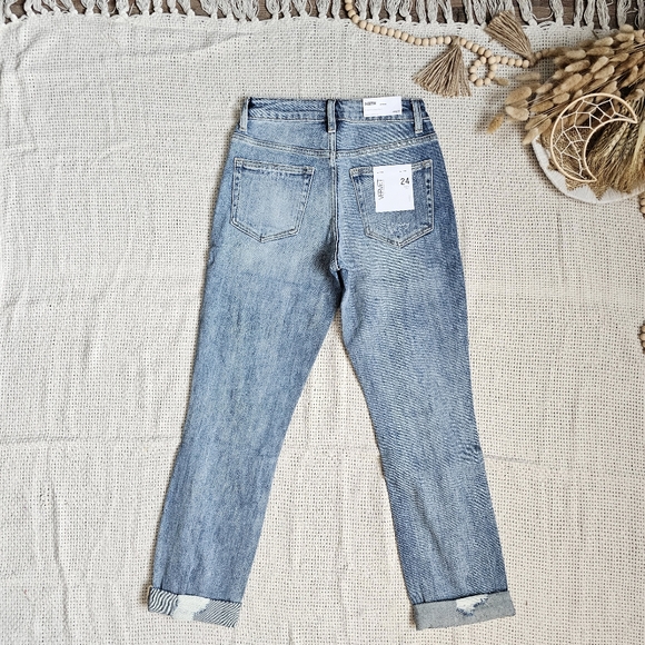 VERVET BY FLYING MONKEY Boyfriend Jeans Size 0(24) Dreamland Straight Relaxed - Picture 9 of 14